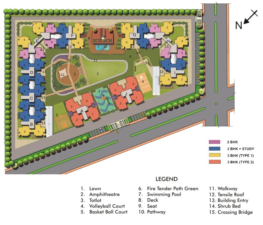 Rajhans Residency Master Plan